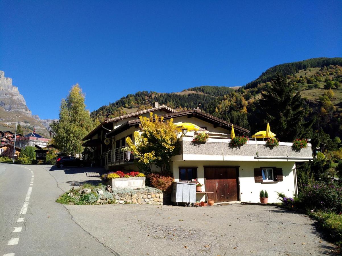 B&B Chalet Rustica Inden, Leukerbad Exterior foto