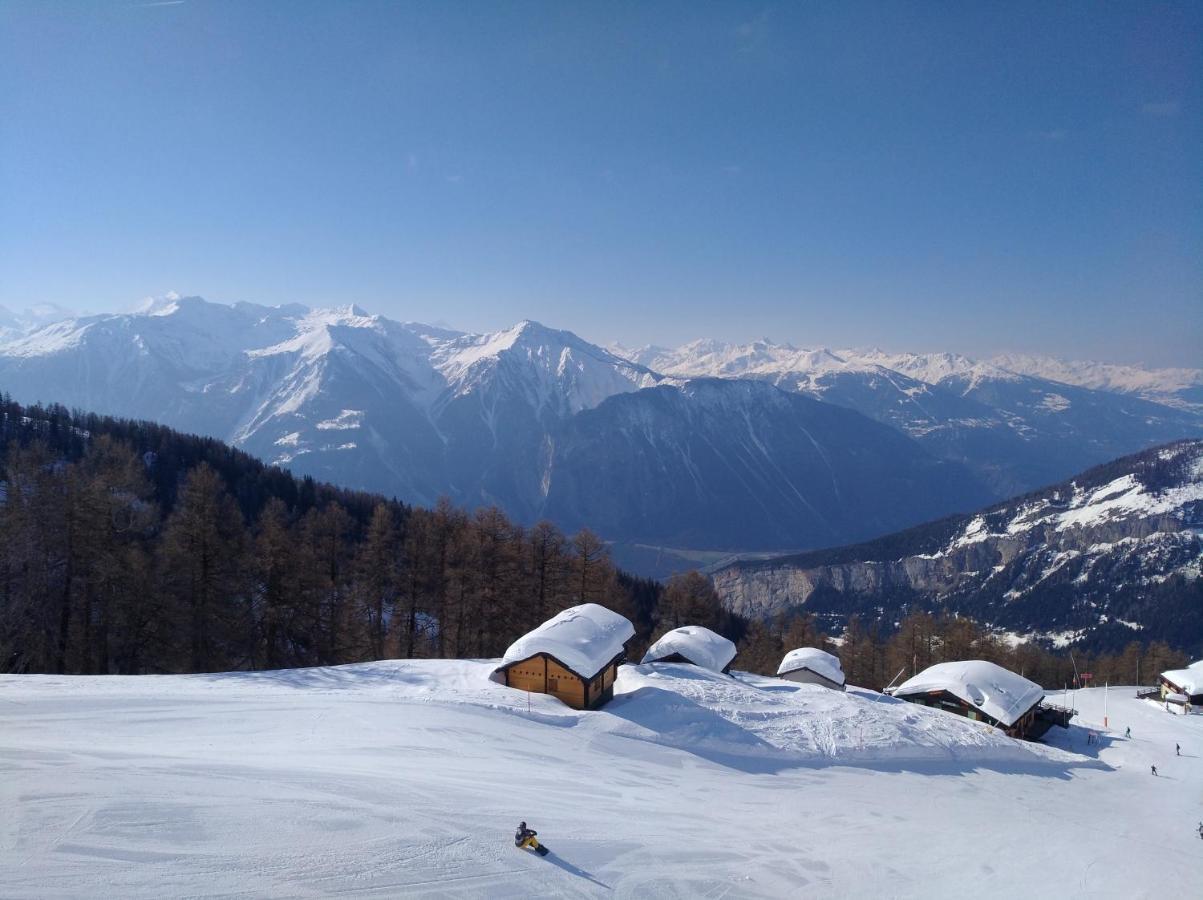 B&B Chalet Rustica Inden, Leukerbad Exterior foto