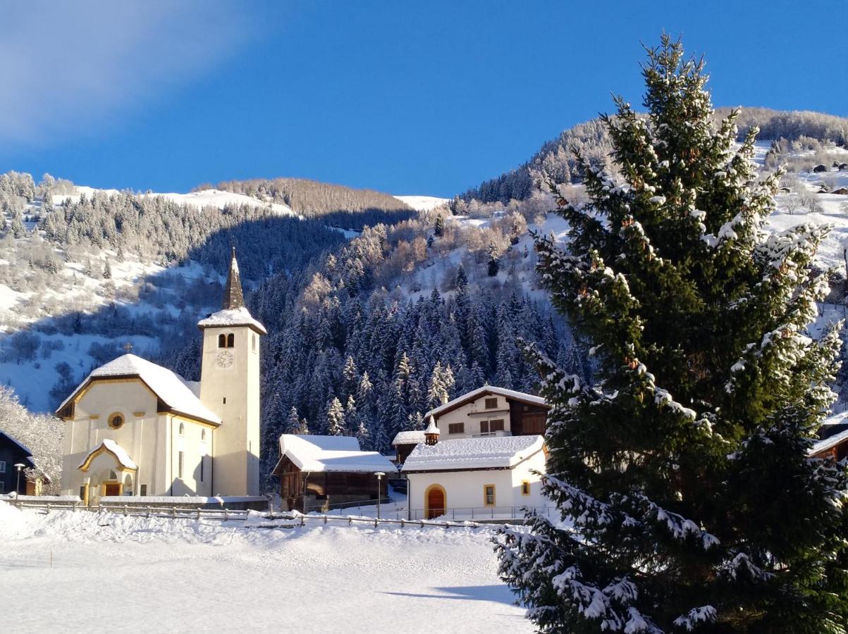 B&B Chalet Rustica Inden, Leukerbad Exterior foto
