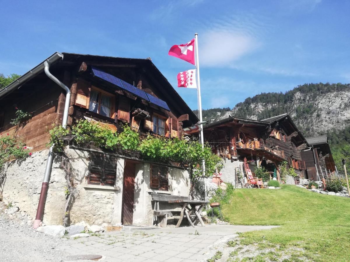 B&B Chalet Rustica Inden, Leukerbad Exterior foto
