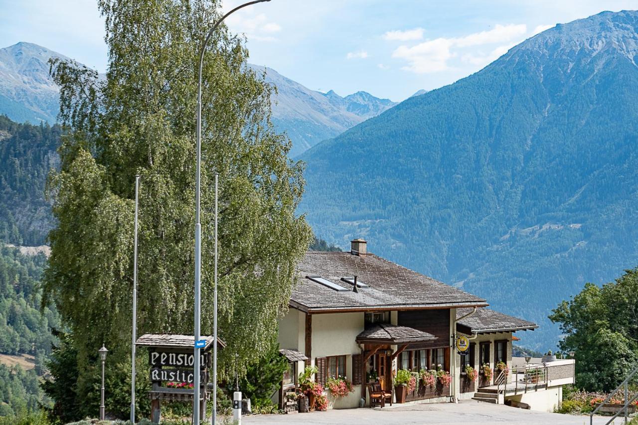B&B Chalet Rustica Inden, Leukerbad Exterior foto