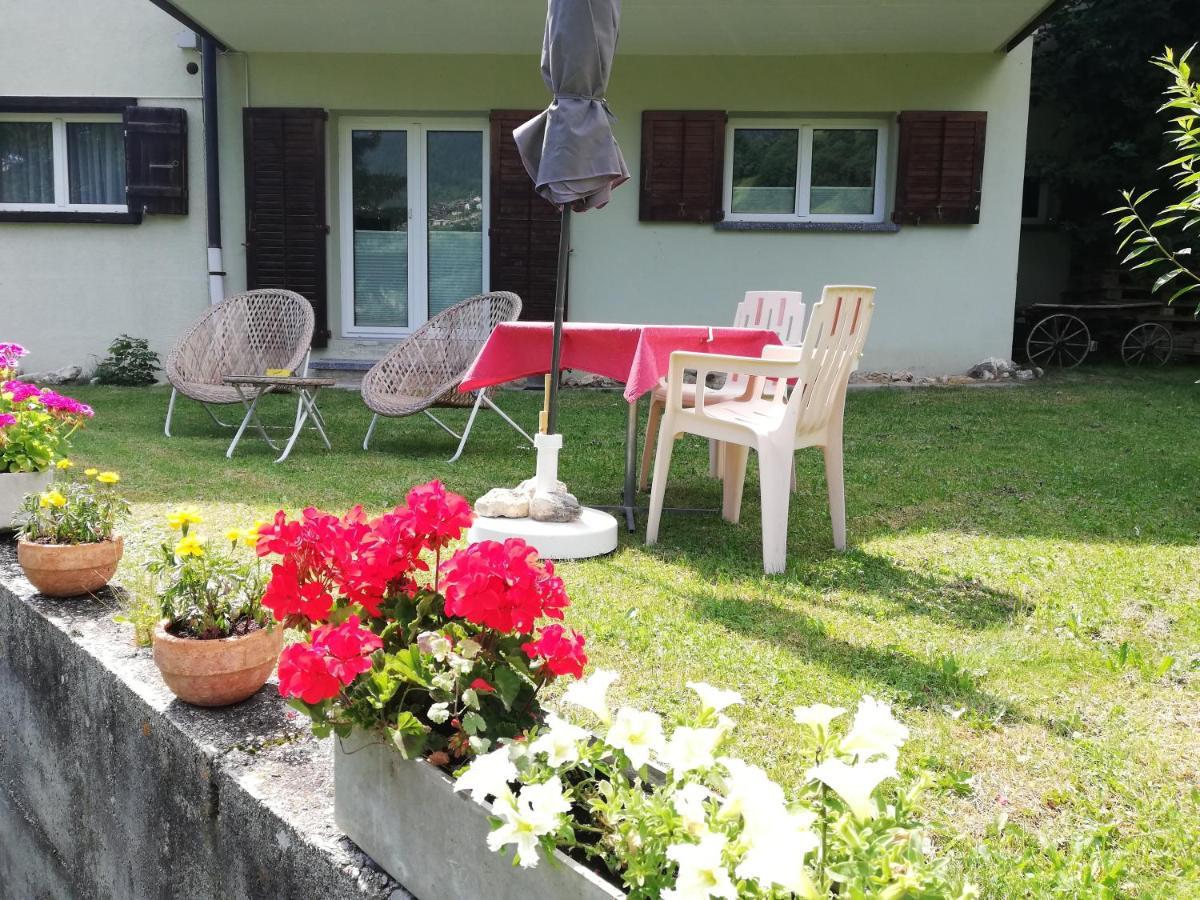 B&B Chalet Rustica Inden, Leukerbad Exterior foto