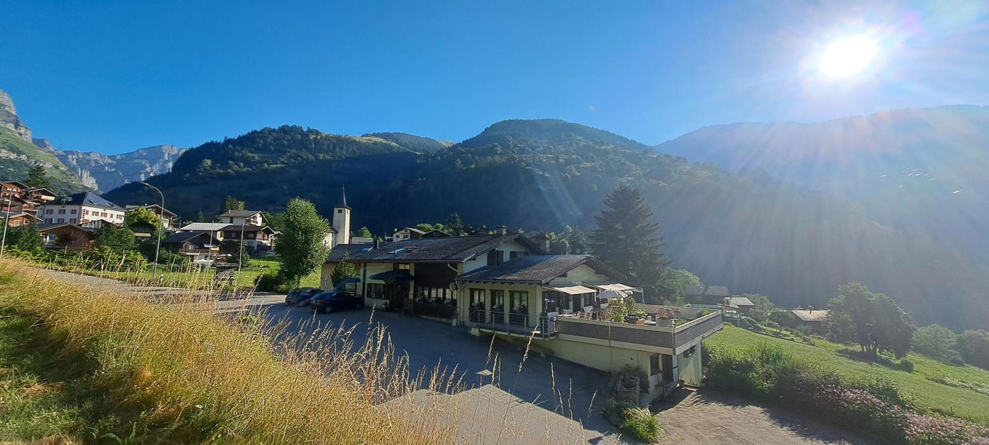 B&B Chalet Rustica Inden, Leukerbad Exterior foto